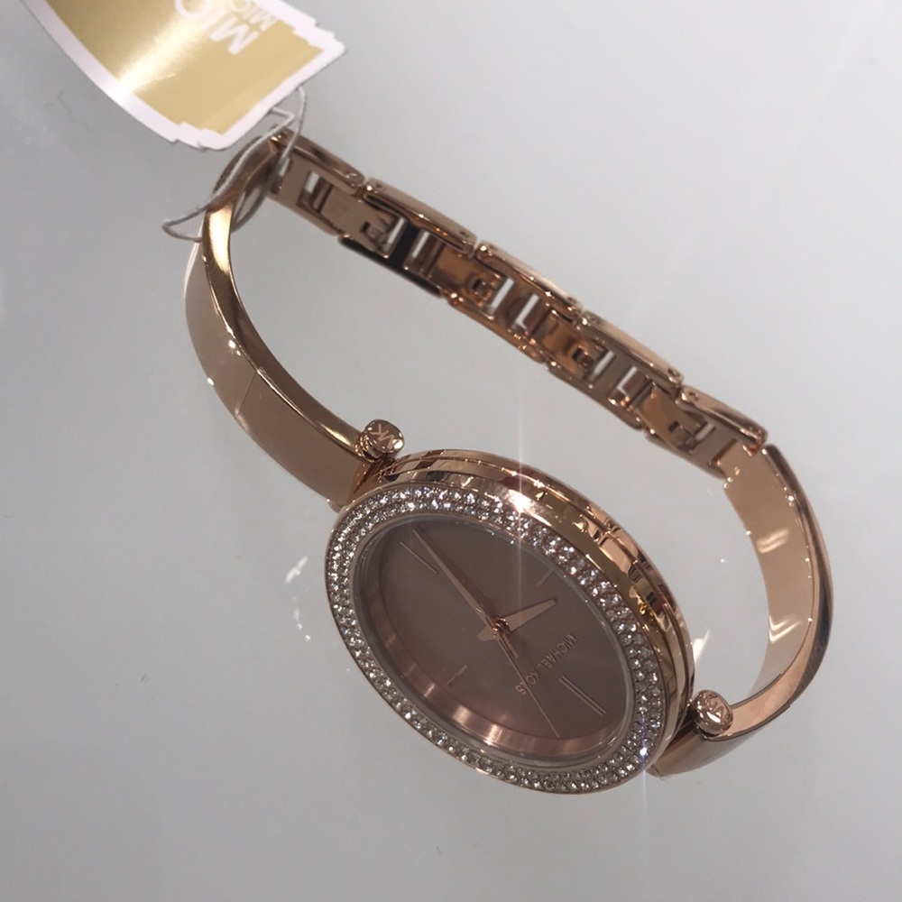 Michael Kors Watch gift box rose gold crystal - Picture 4 of 5